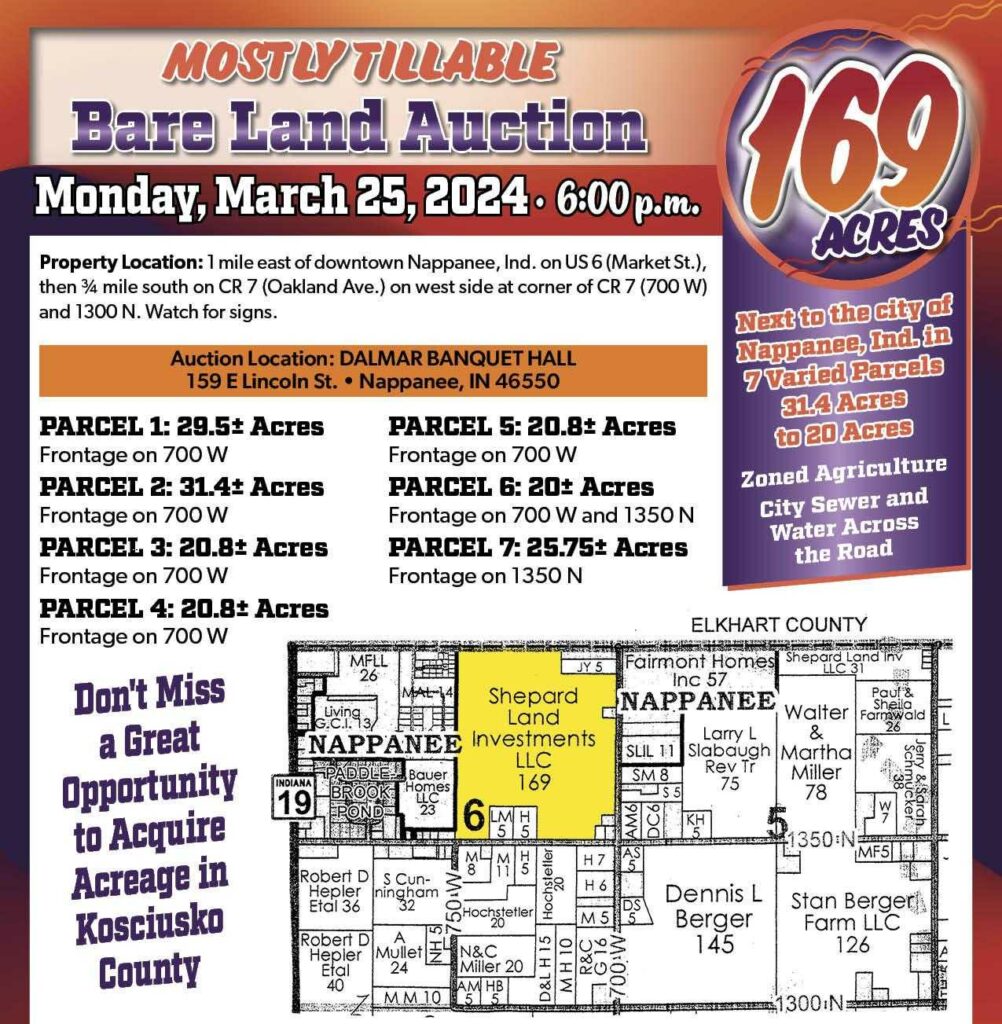 Mostly Tillable Bare Land Auction Hahn Realty and Auction